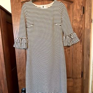 Striped layering dress